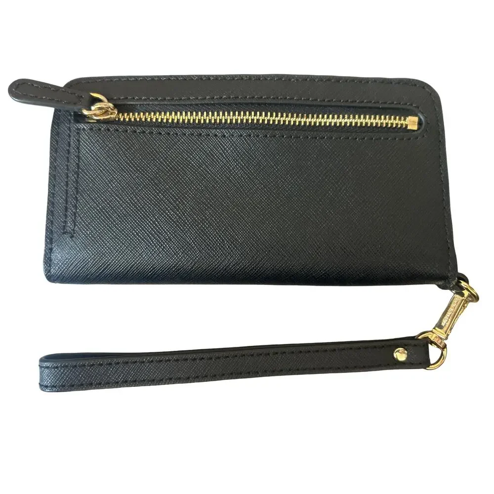 Michael Kors Black Smartphone Wallet Wristlet